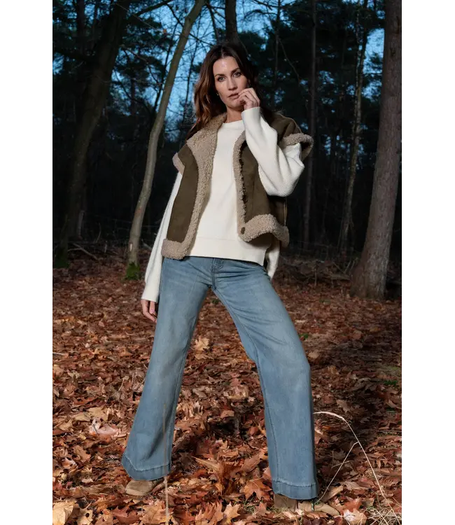 MAICAZZ Maicazz Ventura Gilet FA26.65.520 Moss