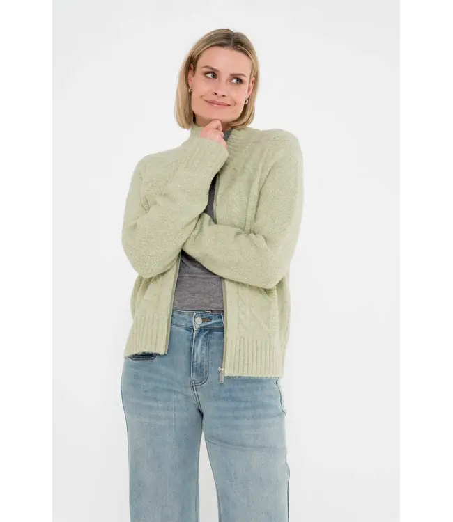 MAICAZZ Maicazz perel vest dusty green FA26.65.204