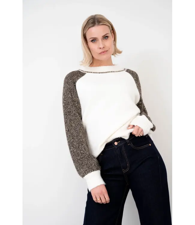 MAICAZZ Maicazz WI36.80.214 Ziza Sweater Offwhite