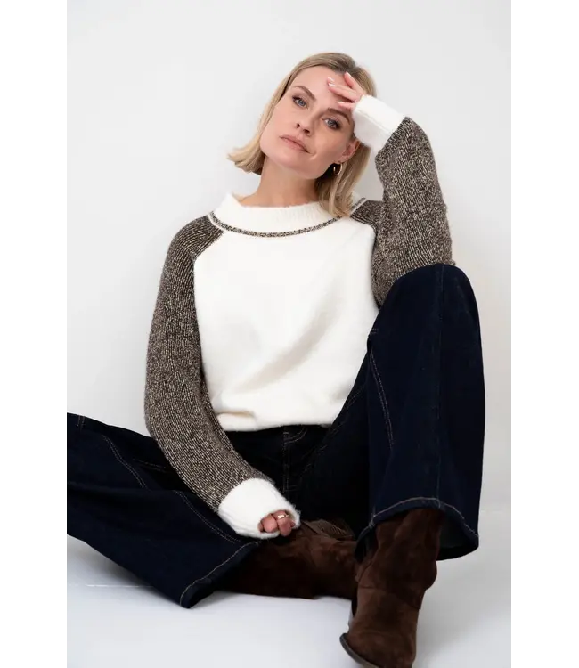 MAICAZZ Maicazz WI36.80.214 Ziza Sweater Offwhite