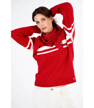 MAICAZZ Maicazz WI26.80.209 Zarine Sweater Red MAICAZZ Maicazz WI26.80.209 Zarine Sweater Red