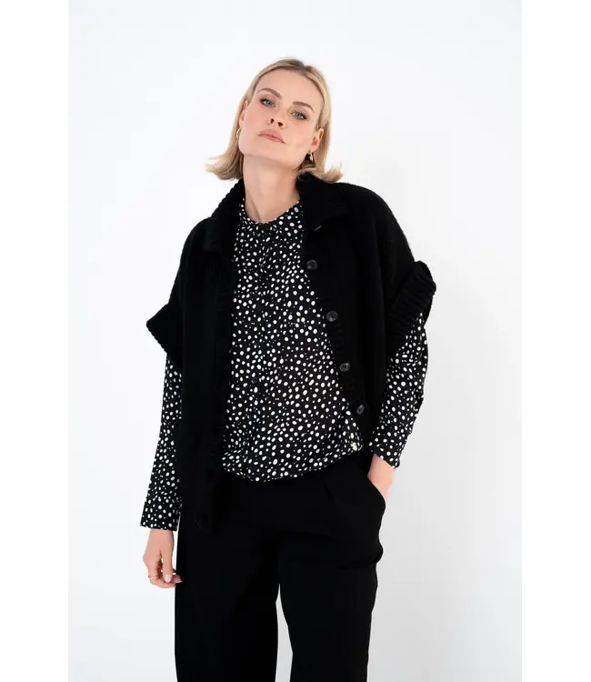 MAICAZZ Maicazz WI26.65.206 Zenan Cardigan Black