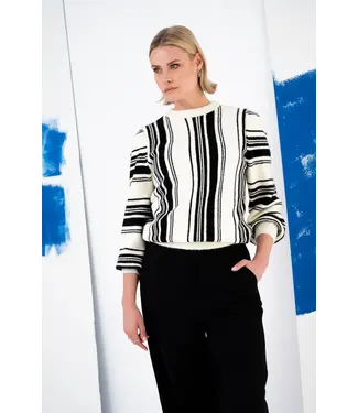 MAICAZZ Maicazz Zoe Sweater WI26.80.315 Off White Stripe