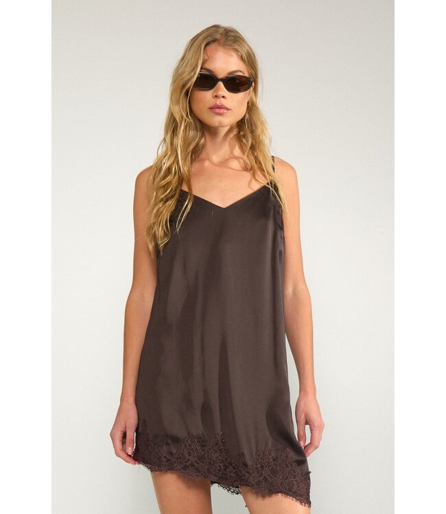 Nümph Numph 707272  NUNADINE DRESS BLACK COFFEE