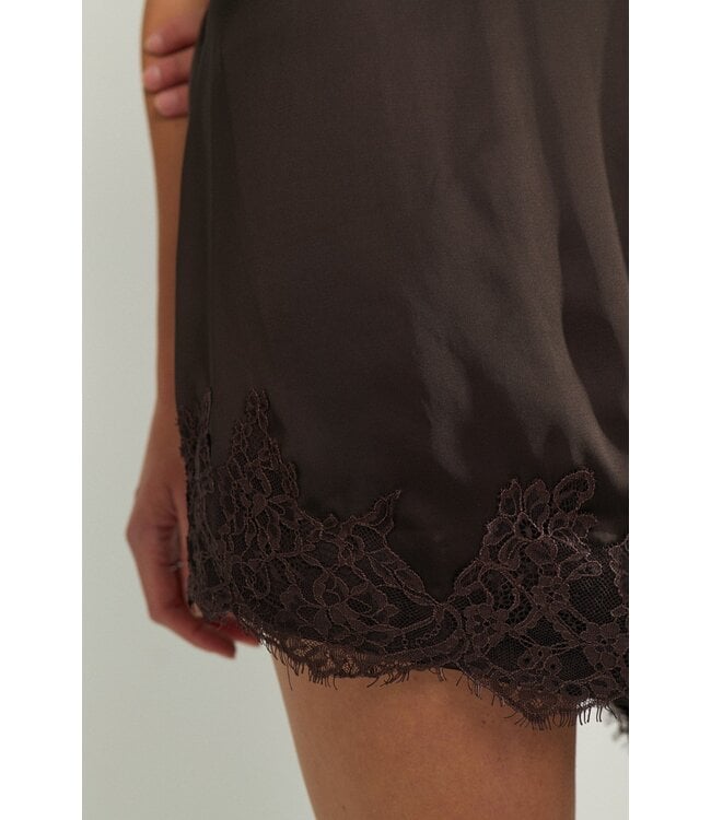 Nümph Numph 707272  NUNADINE DRESS BLACK COFFEE