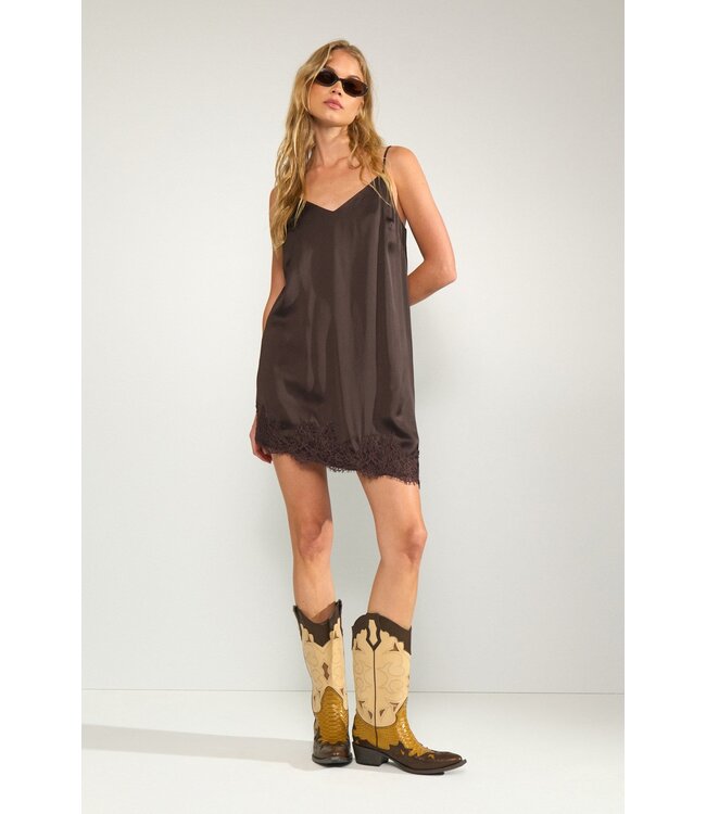Nümph Numph 707272  NUNADINE DRESS BLACK COFFEE