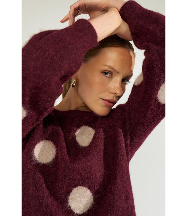 Nümph Numph nusuri dot pullover 707254 fig