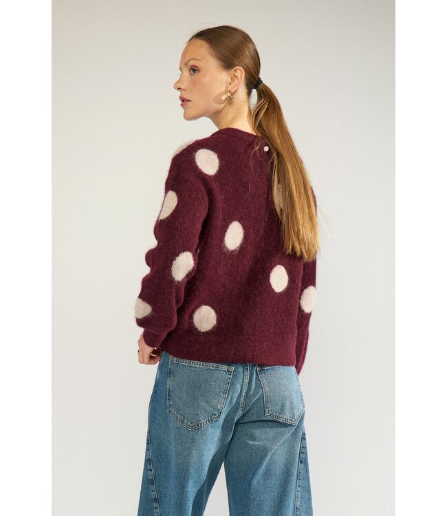 Nümph Numph nusuri dot pullover 707254 fig