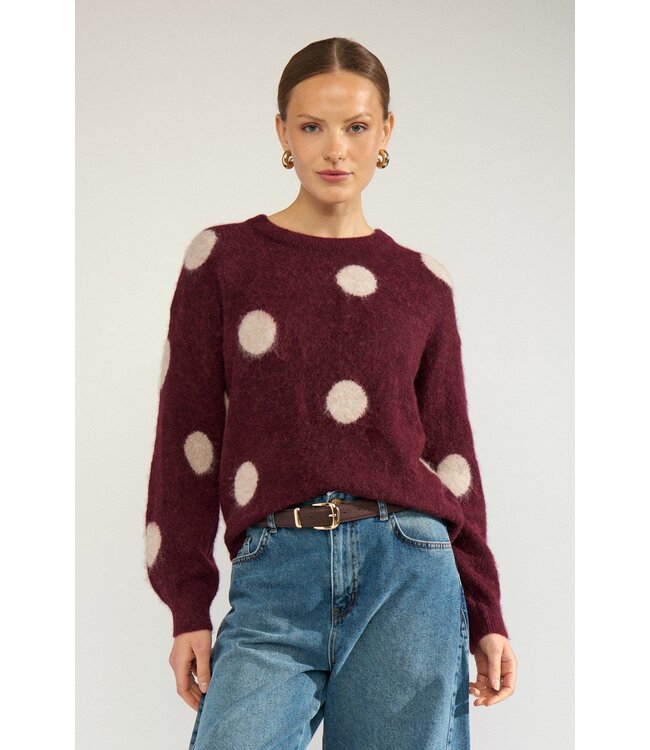 Nümph Numph nusuri dot pullover 707254 fig