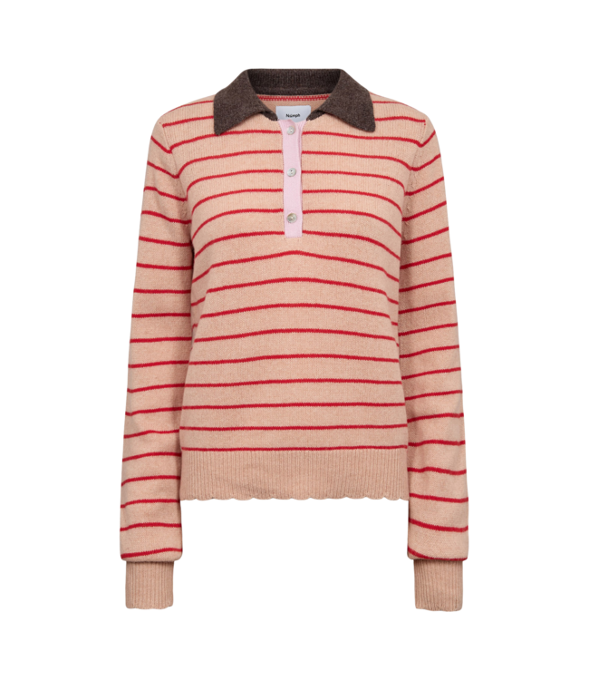 Nümph Numph nulucinda stripe pullover roebuck 707198
