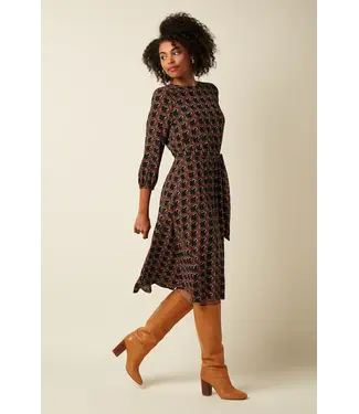 KING LOUIE King Louie Betty Dress Loose Fit Calou 10673 Spicy Brown