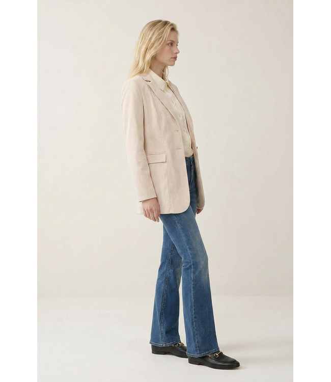 HELENA HART Helena Hart 7833 Blazer Tuxy Chenille Oat
