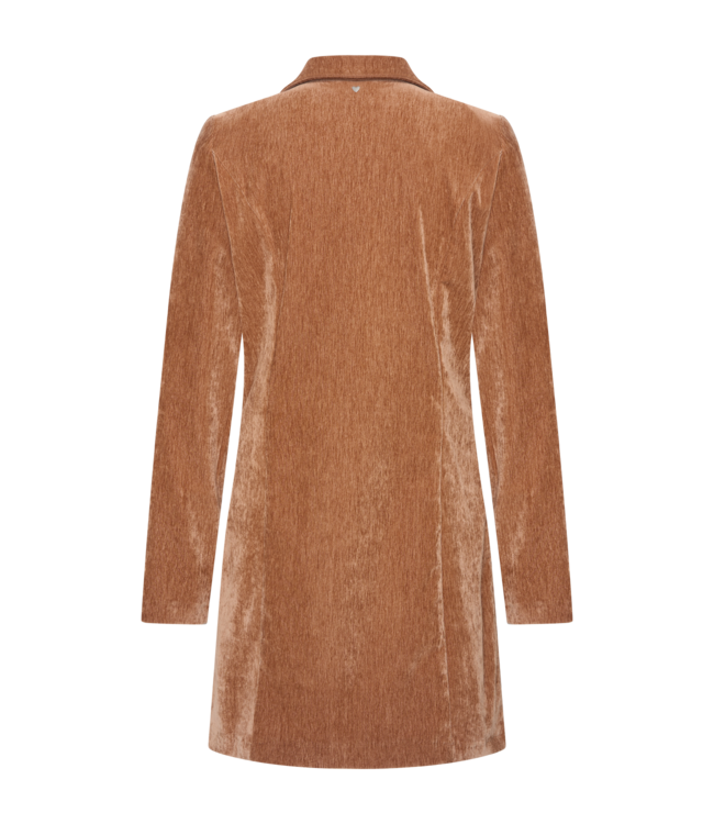HELENA HART Helena Hart 7833 Blazer Tuxy Chenille Camel