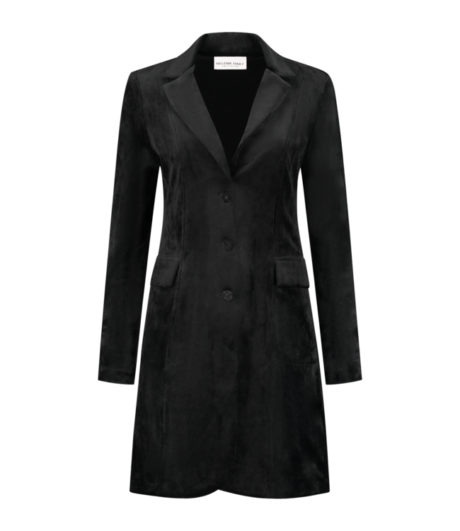 HELENA HART Helena Hart 7624 Tuxy Velour Zwart