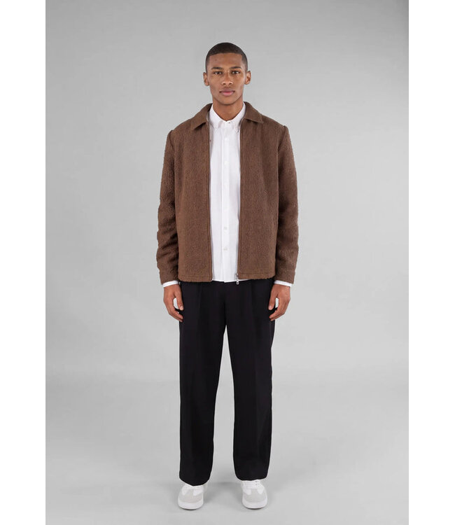 CISZERE Ciszere 30059-664-04 Fred Boucle Overshirt toasted brown