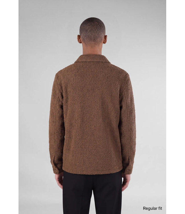 CISZERE Ciszere 30059-664-04 Fred Boucle Overshirt toasted brown