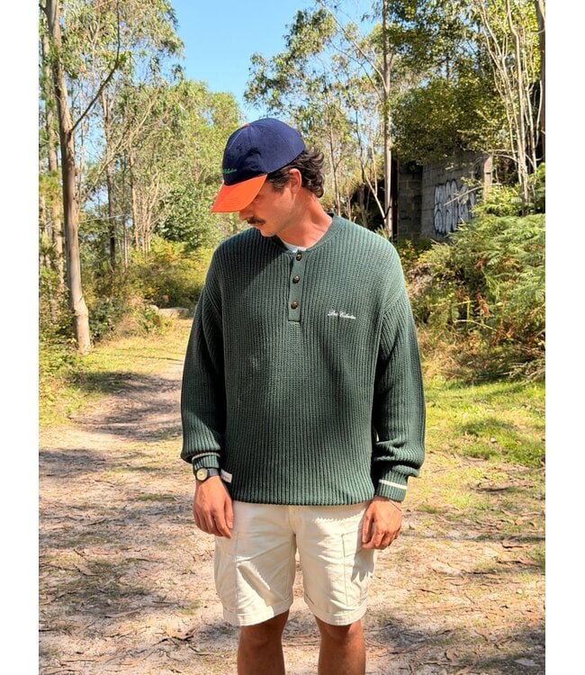Dito Collective Dito Collective Mao Collar Sweater Knitwear Green
