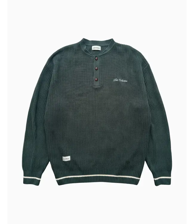 Dito Collective Dito Collective Mao Collar Sweater Knitwear Green