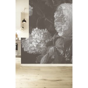 KEK Amsterdam KEK Amsterdam Photo Wallpaper 'Big black & white flowers II'