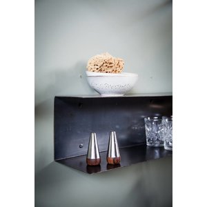 Brût Home Industrials Wall shelf steel 90x20x20cm Brût Home Industrials Wall shelf steel 90x20x20cm