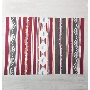 Urban Nature Culture Theedoek Serape, Set van 2