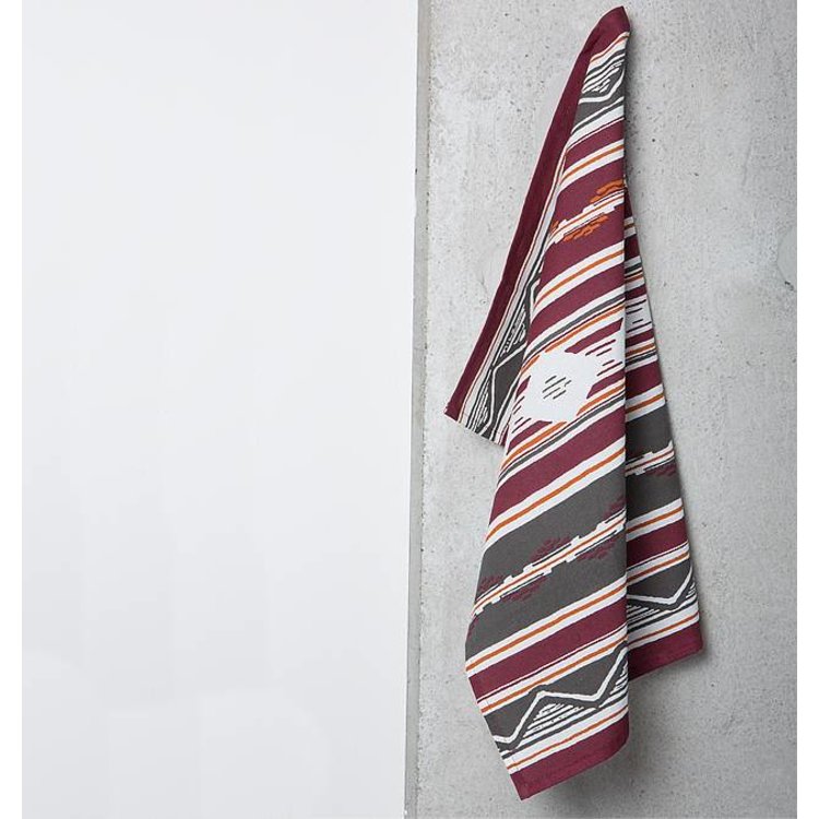 Urban Nature Culture Theedoek Serape, Set van 2