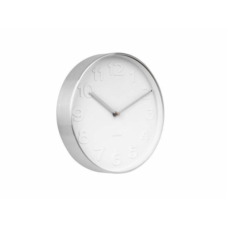 Karlsson Wall clock "Mr White" Ø27,5cm Orangehaus