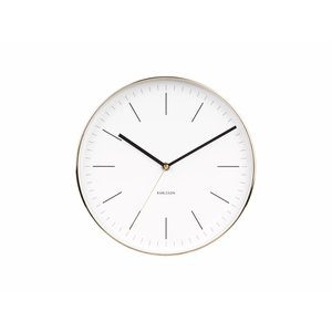 Karlsson Wanduhr Minimal Ø27,5cm - Orangehaus