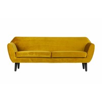 Rocco Sofa 187 Cm Fluweel Oker