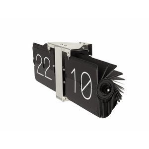 Karlsson Karlsson wall clock flip steel gray / black