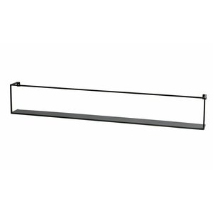 WOOOD WOOOD Wall shelf Meert metal black 100cm