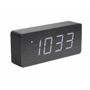 Karlsson Karlsson Table Clock / Alarm Clock "Tube" Black