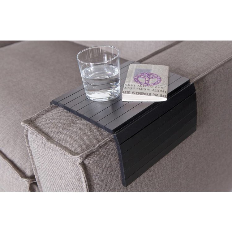 WOOOD WOOOD Oak tray, armrest flexible black