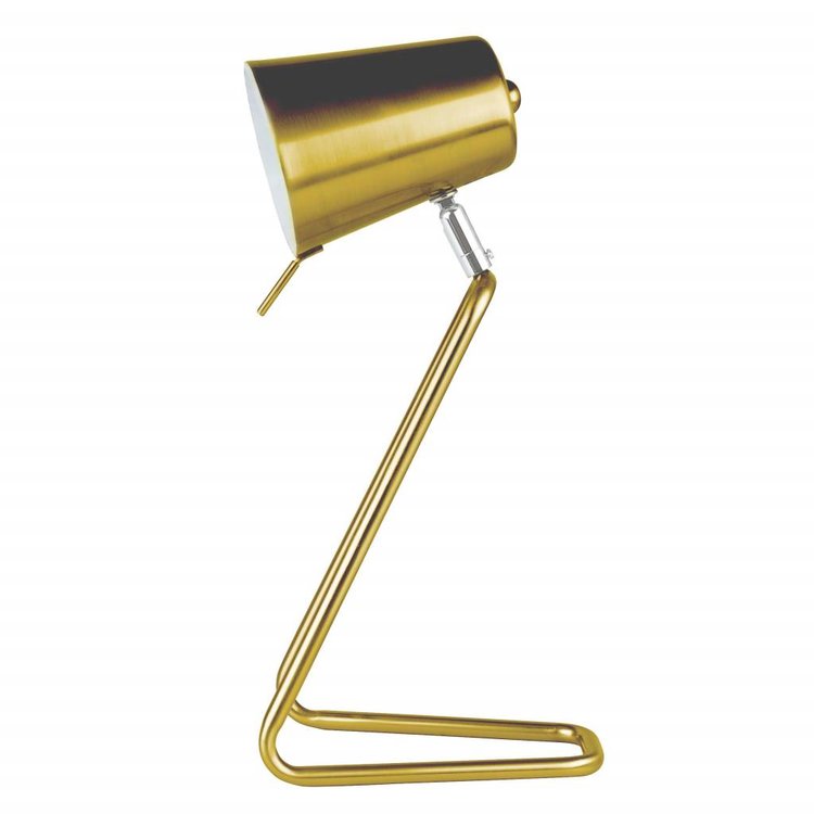 Leitmotiv Table lamp &quot;Z&quot; gold Orangehaus