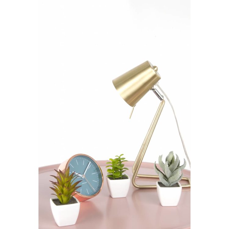 Leitmotiv Leitmotiv Table lamp "Z" metal gold