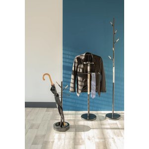 Leitmotiv Leitmotiv Coat rack Fushion metal/rubberwood white