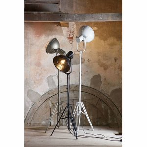 BePureHome BePureHome Vloerlamp Spotlight metaal zwart