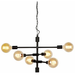 It's about Romi It's about Romi Hanglamp Nashville 6-arm ijzer zwart