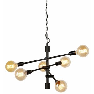 It's about Romi It's about Romi Hanglamp Nashville 6-arm ijzer zwart