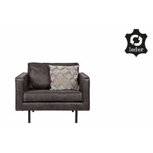 BePureHome BePureHome Fauteuil Rodeo recycle leather black