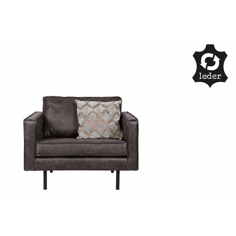 BePureHome BePureHome Fauteuil Rodeo recycle leather black