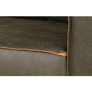 BePureHome BePureHome Sofa 2,5-Sitzer Rodeo recyceltes Leder armeegrün