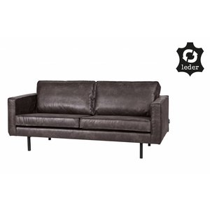 BePureHome BePureHome Sofa 2,5-Sitzer Rodeo recyceltes Leder schwarz