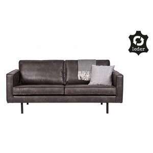 BePureHome BePureHome Sofa 2,5-Sitzer Rodeo recyceltes Leder schwarz