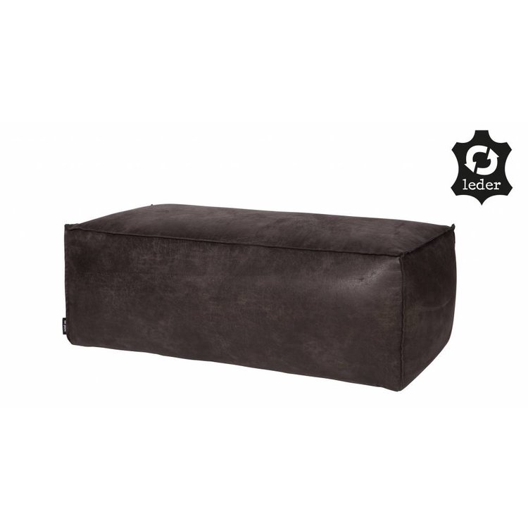 BePureHome BePureHome Hocker Rodeo recyceltes Leder schwarz