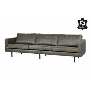 BePureHome BePureHome Sofa 3-seater Rodeo recycle leather army green