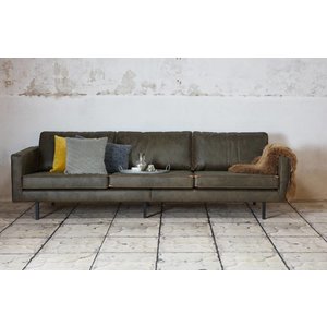 BePureHome BePureHome Sofa 3-Sitzer Rodeo recyceln Leder Armee grün