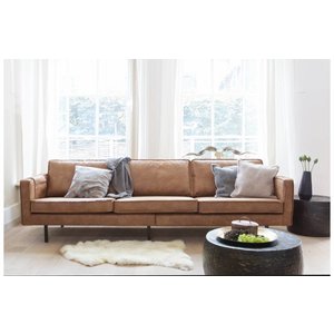 BePureHome BePureHome Sofa 3-seater Rodeo recycle leather cognac brown