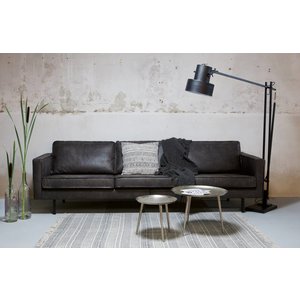 BePureHome BePureHome Sofa 3-seater Rodeo recycle leather black