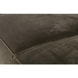 BePureHome BePureHome Corner sofa Statement Left velvet warm green